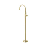 Phoenix Vivid Slimline Floor Mounted Bath Mixer Brushed Gold